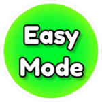 Official Easy mode badge icon: a green emblem