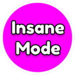 Official Insane mode badge icon: a magenta emblem