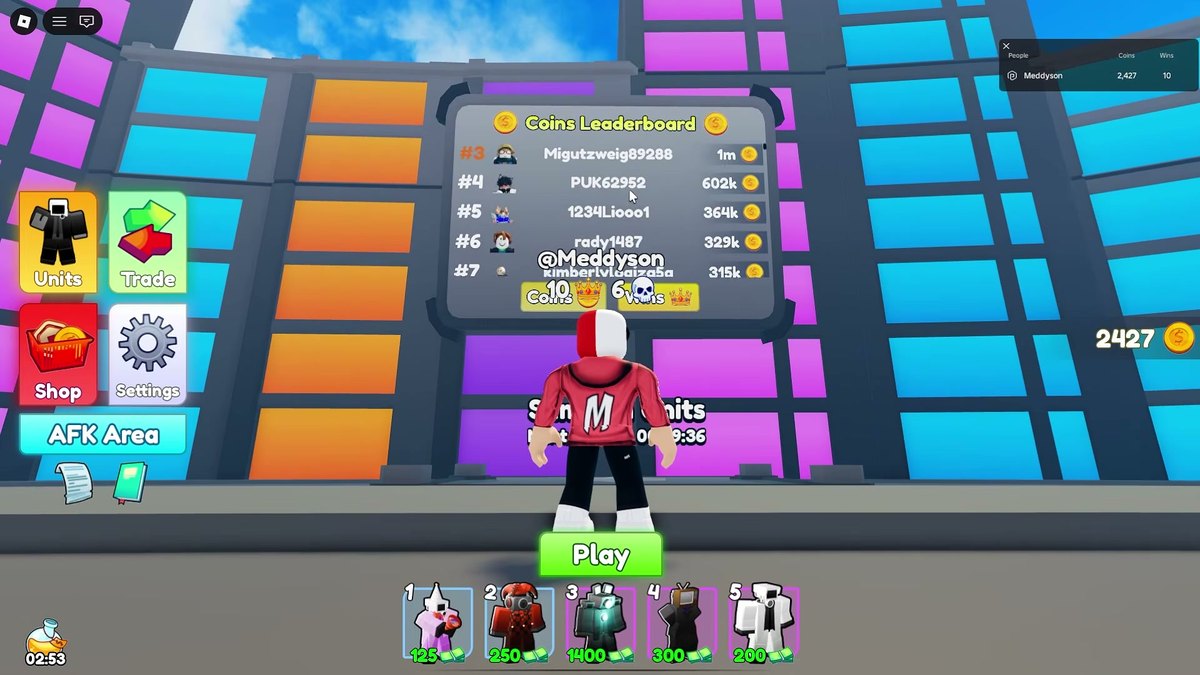The lobby Coin and Wins counters, which x2 COINS! accelerates